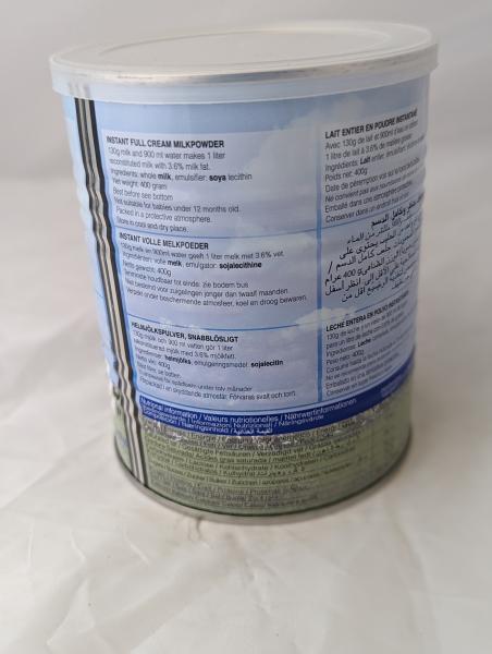 Two Cows Instant Vollmilchpulver Dose 400 g Nettogewicht